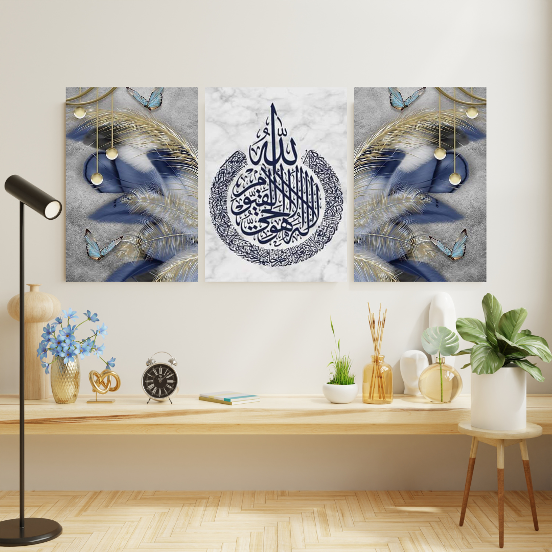 ensemble-de-3-tableaux-triptyque-islamique-moderne